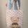 Teddy Bear Golden Heart Black Bows Name Personalization - Kids Birthday Gift for Girls Quilted Tote Bag - 6