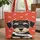 Black Tan Schnauzer Puppy Named Ribbon White Bones - Everyday Dog Lover Gift for Pet Owners Quilted Tote Bag - 1