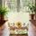Sunflowers Green Leaves Heart Accents Your Name - Everyday Personalized Gift Quilted Tote Bag - 3