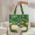 Sheep Pastoral Landscape Poppy Flowers - Farmhouse Decor Sheep Lover Gift Quilted Tote Bag - 5