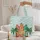 Surfboards Palm Trees Beach Hibiscus Seashells - Coastal Summer Travel Gift Quilted Tote Bag - 5