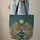 Personalized Vintage Books Lily-of-the-Valley Moon Night Sky - Book Lover Gift Quilted Tote Bag - 6