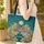 Personalized Vintage Books Lily-of-the-Valley Moon Night Sky - Book Lover Gift Quilted Tote Bag - 4