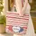 Patriotic Hearts Personalized Name - American Heritage Gift Quilted Tote Bag - 4