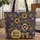 Yorkshire Terrier Hoop Autumn Botanicals - Dog Lover Gift Quilted Tote Bag - 1