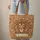 Majestic Lion Head Ornate Botanical Personalized Name Scroll - Wildlife Lover Gift Quilted Tote Bag - 6