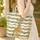 Majestic Giraffe Personalized Name Sign with Acacia Trees - Children's Book Gift Quilted Tote Bag - 4