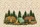 Vintage Campers Campfire Pine Trees Pinecones Autumn Leaves - Camping Lover Gift Quilted Tote Bag - 7
