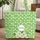 White Daisy Flowers Floral Wreath - Everyday Tote Gift for Nature Lover Quilted Tote Bag - 1