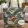 Knitted Dachshund Dog Red Hat Striped Sweater - Dog Lover Everyday Carry Quilted Tote Bag - 1