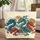 Four Dragons Mystical Clouds Curved Scroll - Fantasy Lover Gift Quilted Tote Bag - 1