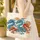 Four Dragons Mystical Clouds Curved Scroll - Fantasy Lover Gift Quilted Tote Bag - 4