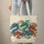 Four Dragons Mystical Clouds Curved Scroll - Fantasy Lover Gift Quilted Tote Bag - 6