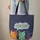 Three Cats Cloud Speech Bubble Celestial Stars - Everyday Tote for Cat Lover Quilted Tote Bag - 6