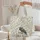 Majestic Raven Leafy Branches Berry Clusters - Everyday Tote Gift Quilted Tote Bag - 5
