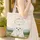 Fluffy Bichon Frise Puppy Wildflower Hills Personalizable Name Dog Lover Gift Quilted Tote Bag - 4
