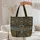 Winged Ankh Eye of Horus Hieroglyphs - Ancient Egypt Travel Everyday Use Quilted Tote Bag - 5
