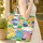 Grouped Cartoon Cat Faces Name Speech Bubble Disney Font - Cat Lover Gift Quilted Tote Bag - 4