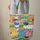 Grouped Cartoon Cat Faces Name Speech Bubble Disney Font - Cat Lover Gift Quilted Tote Bag - 6