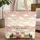 Vintage Teardrop Camping Trailer Golden Stars Clouds - Adventure Travel Camper Gift Quilted Tote Bag - 1