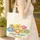 Bubble Letter Name Wreath Rounded Petal Floral Bouquet - Travel Essentials Quilted Tote Bag - 4