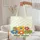 Bubble Letter Name Wreath Rounded Petal Floral Bouquet - Travel Essentials Quilted Tote Bag - 5
