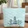 Vintage Anchor Lighthouse Ship Wheel Sea Stars - Personalized Nautical Lover Gift Quilted Tote Bag - 1