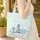 Vintage Anchor Lighthouse Ship Wheel Sea Stars - Personalized Nautical Lover Gift Quilted Tote Bag - 4