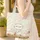 Fluffy Sheep Wildflower Meadow - Farmhouse Country Living Gift for All Animal Lovers Quilted Tote Bag - 4