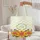 Sunflowers Floral Sprigs Organic Flowing Lines Leaf Garland - Everyday Botanical Use Quilted Tote Bag - 5