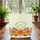 Sunflowers Floral Sprigs Organic Flowing Lines Leaf Garland - Everyday Botanical Use Quilted Tote Bag - 3