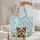 Yorkshire Terrier Dog Wildflowers Daisies Butterflies Floral Wreath - Dog Lover Gift Quilted Tote Bag - 5