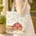 Rustic Barn Chickens Hay Cart Snowflakes - Farmhouse Winter Bag Gift Quilted Tote Bag - 4