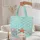 Jellyfish Starfish Seashell Personalized Name Star Frame - Ocean Lover Gift Quilted Tote Bag - 5