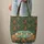 Camping Trailer Campfire Pine Trees Adirondack Chairs - Outdoor Living Travel Essentials Quilted Tote Bag - 6