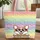 Corgi Dog Red Sunglasses Wooden Name Sign Weathered Bubble Letters - Everyday Corgi Lover Gift Quilted Tote Bag - 1