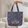 Wildflower Bouquet Heart Name - Everyday Tote Gift for Her Quilted Tote Bag - 5