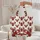Red Lobsters Black Outline Paint Splatters - Wildlife Lover Travel Essentials Quilted Tote Bag - 5