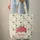 Strawberry Blossoms Red Strawberry Green Leaves Heart Name Everyday Gift Quilted Tote Bag - 6
