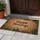 Happy Holidays Script Pine & Berries - Rustic Holiday Home Decor Doormat - 5