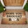 Hope You Brought Boos Ghosts Jack-o'-Lanterns Autumn Leaves Home Halloween Decor Doormat - 1