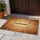 Welcome Word Minimalist Border Natural Fiber Canvas - Everyday Home Decor Gift Doormat - 5