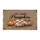 Hey There Pumpkin Script Heirloom Pumpkins Autumn Leaves - Fall Seasonal Home Decor Doormat - 3