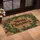 Merry Christmas Script Holly Berries Pinecones - Festive Home Decor Doormat - 4