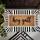 Hey Y'all Rustic Panel Black White Stripe - Farmhouse Home Decor Gift Doormat - 6