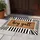 Hey Y'all Rustic Panel Black White Stripe - Farmhouse Home Decor Gift Doormat - 5