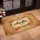 Happy Days Challah Script Wheat Stalks Bread Flourishes - Festive Home Display Doormat - 4
