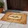 Happy Days Challah Script Wheat Stalks Bread Flourishes - Festive Home Display Doormat - 5