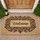 Welcome Script Ornate Floral Scrollwork - Sophisticated Entryway Home Decor Gift Doormat - 1