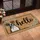 Brindle Boxer Dog Hello Script Eucalyptus Wreath - Welcome Home Decor Gift Doormat - 4